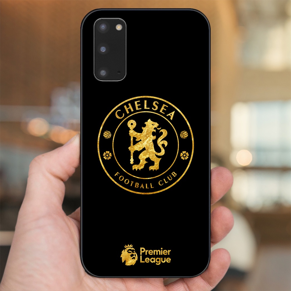 Ốp lưng Samsung S20 viền đen in hình Chelsea FC