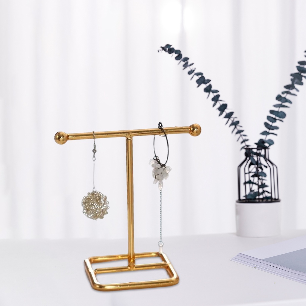 Kệ Kim Loại T-Bar Đơn Giản Tinh Tế Đựng Trang Sức / Túi Xách / Nhẫn