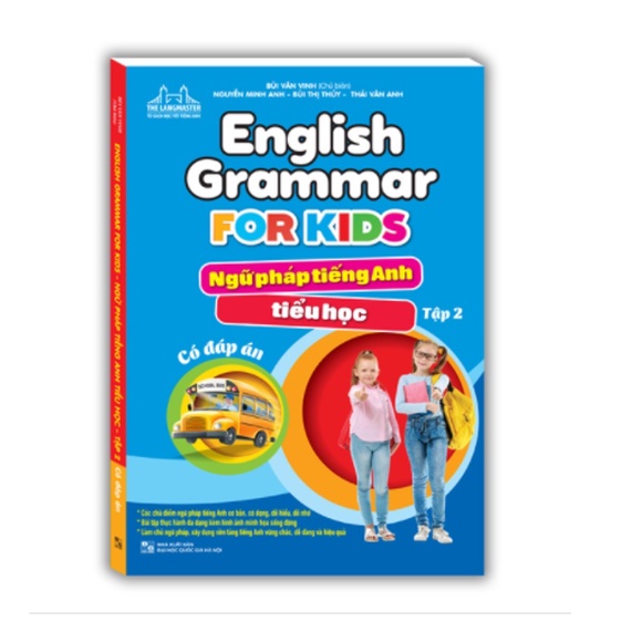 Sách - English Grammar For Kids - Ngữ pháp tiếng anh tiểu học tập 2 (có đáp án)