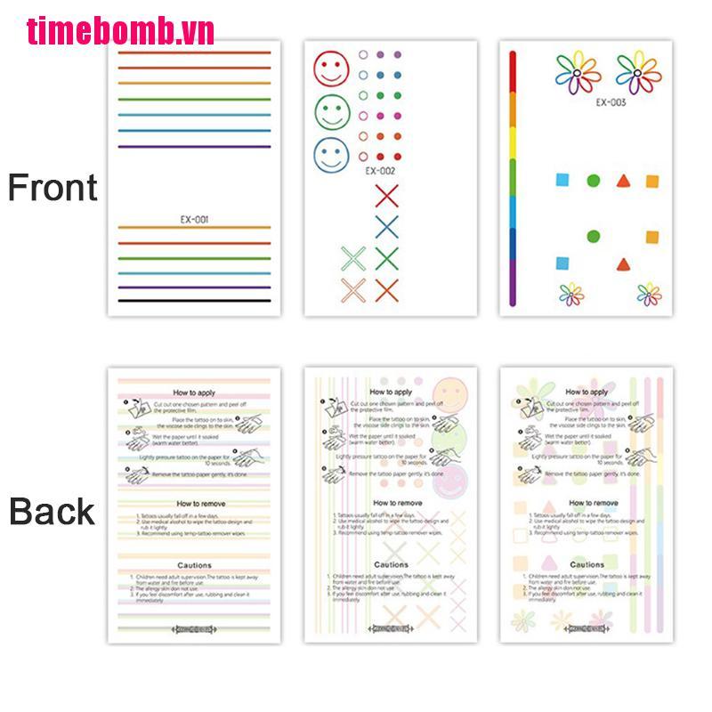 Hình Xăm Tạm Thời Chống Thấm Nước