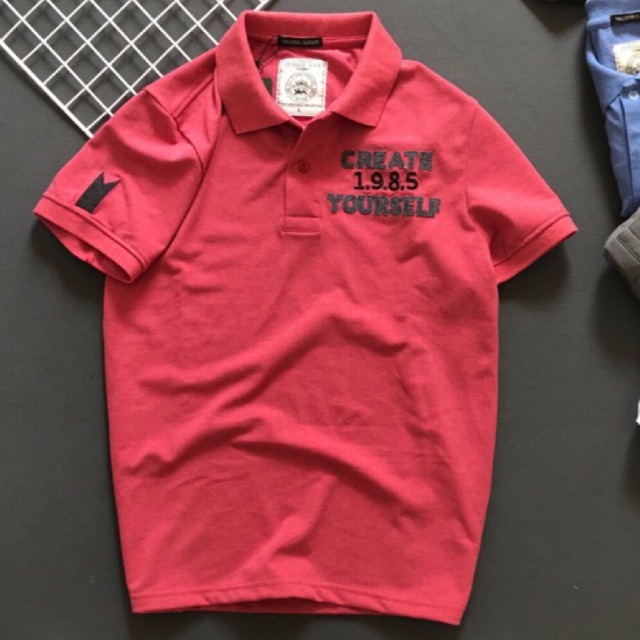 Áo thun nam cổ bẻ DBP1985 | BigBuy360 - bigbuy360.vn