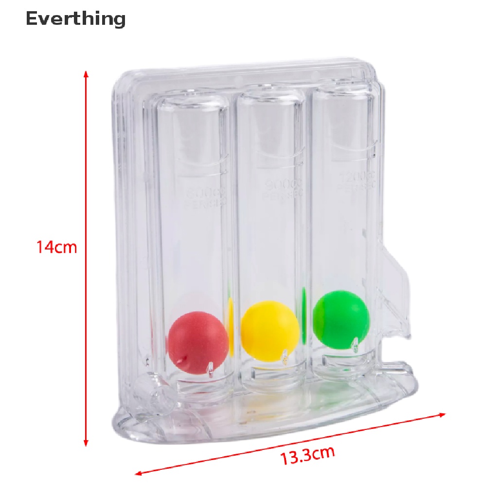 Bộ dụng cụ tập luyện hơi thở có 3 quả bóng