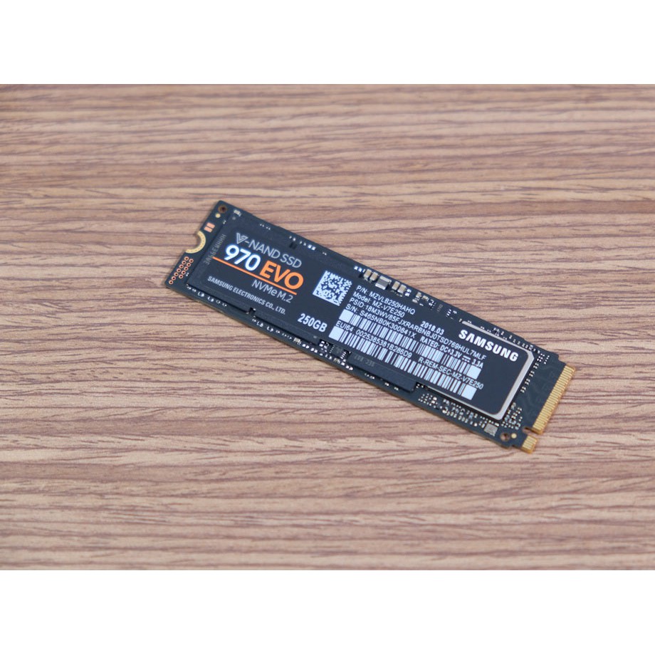 Ổ cứng SSD Samsung 970 EVO NVMe M.2 250GB