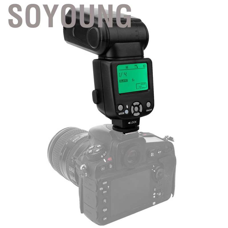 Đèn Flash Chụp Ảnh Không Dây TRIOPO TR960II Tốc Độ Nhanh Cho Máy Ảnh Nikon Canon Pentax DSLR Kèm Phụ Kiện