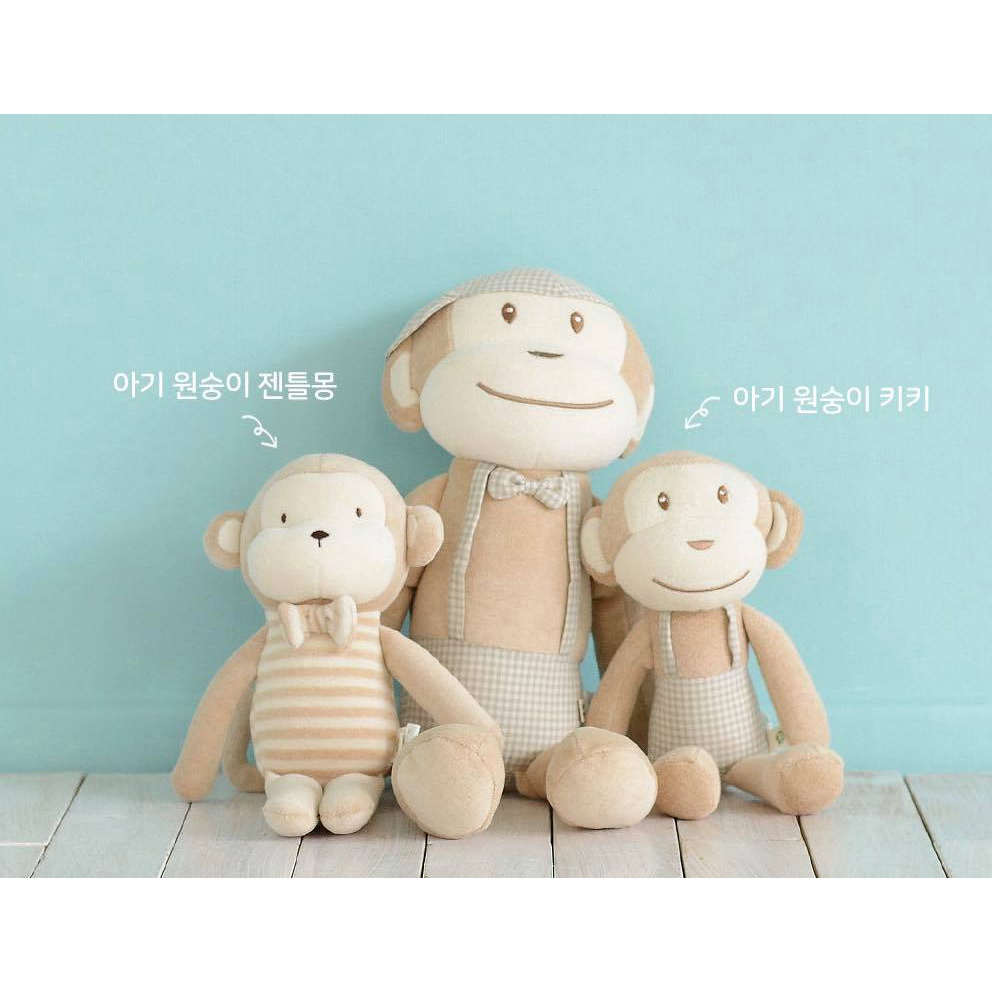 Thú bông organic Hàn Quốc đáng yêu an toàn cho bé Bless Nature madeinkorea