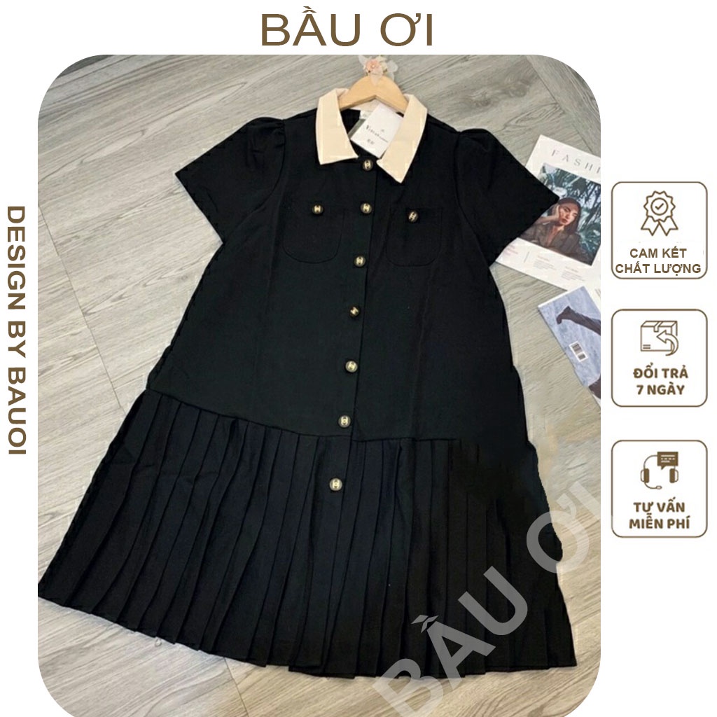 [MẪU MỚI V99] ĐẦM BẦU THIẾT KẾ THỜI TRANG CÔNG SỞ MẶC ĐƯỢC SAU SINH FREE SIZE ĐẾN 75 KG - VÁY  BẦU BABYDOLL ĐẸP