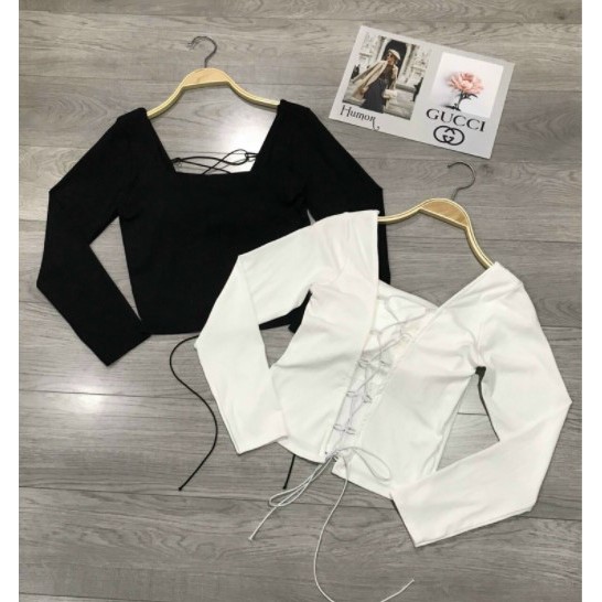 Áo kiểu nữ thun Borip dày dặn (có đệm ngực) | BigBuy360 - bigbuy360.vn