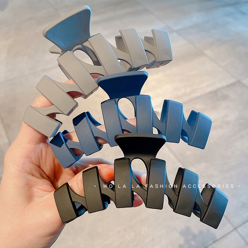 Kẹp Tóc Cỡ Lớn Bằng Acrylic Thời Trang Tinh Tế Cho Nữ