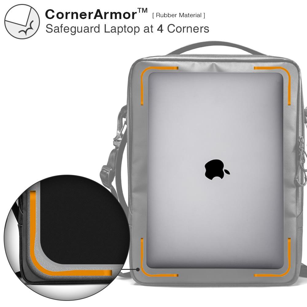 Túi xách chống sốc Tomtoc Urban Shoulder Bags cho Macbook / Ultrabook / Surface 13/14/15/16 inch - H14 - Hàng Chính Hãng