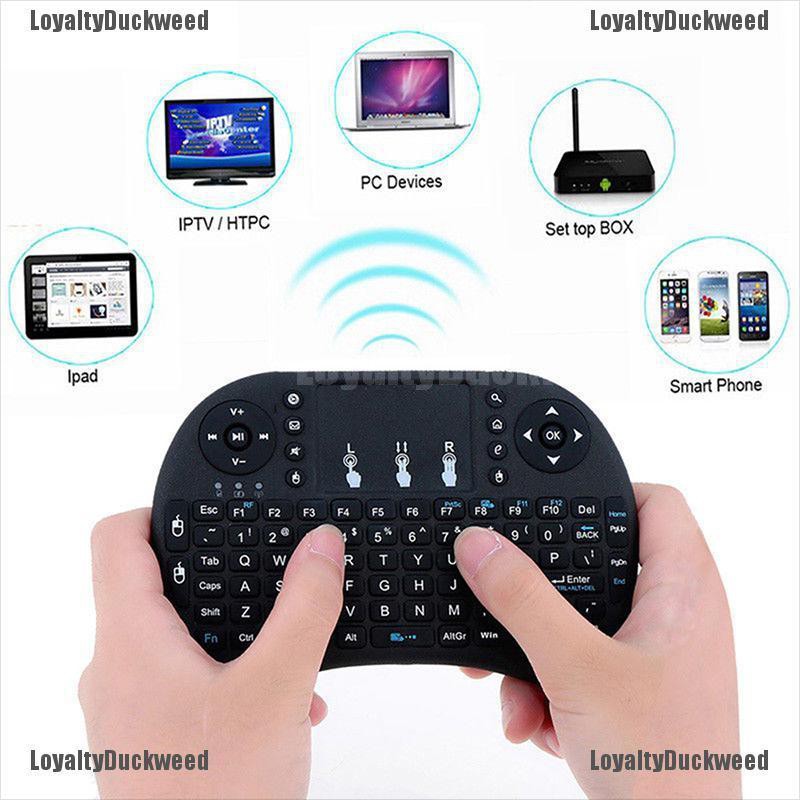 Bàn Phím Không Dây Mini 2.4g Cho Android Smart Tv Box Pc