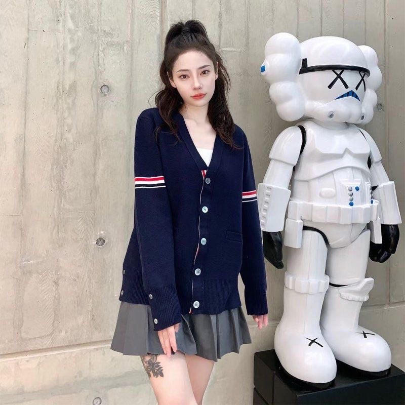 SALE Áo Khoác Cadigan Len Dệt Thombrown Nam Nữ