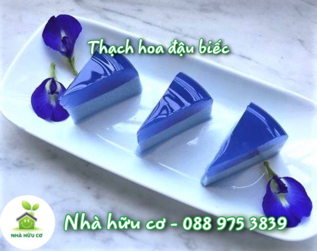 Dalahouse - Bột hoa đậu biếc nguyên chất 50gr - Date: 10/2022 - Nhà Hữu Cơ