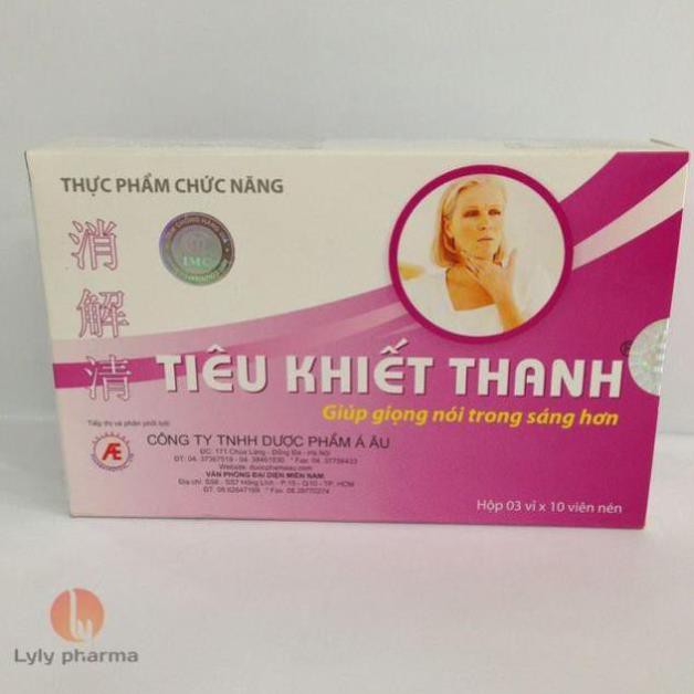 TIÊU KHIẾT THANH - GIÚP GIỌNG NÓI TRONG SÁNG HƠN