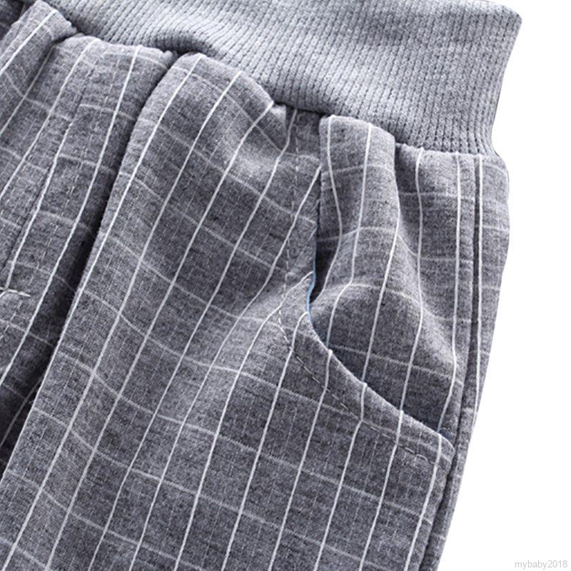 💕 My Baby 💕 Bộ quần áo dài tay màu trơn cho bé trai