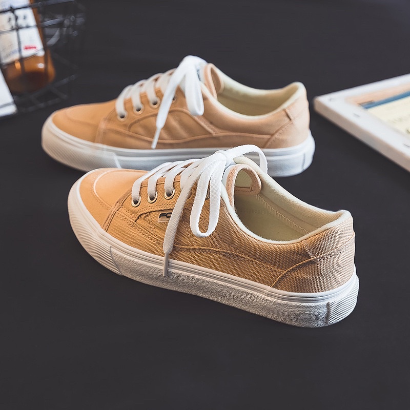 Sneaker Giày vải nữ thể thao 4 màu mẫu mới 2022