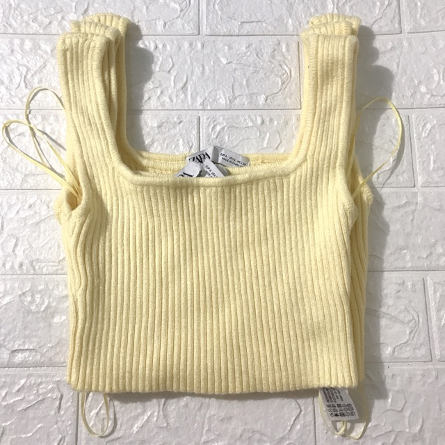 [Mã FASHIONT4WA2 giảm 10K đơn 50K] Áo croptop zaaraa không đường may xuất dư bao đẹp | BigBuy360 - bigbuy360.vn