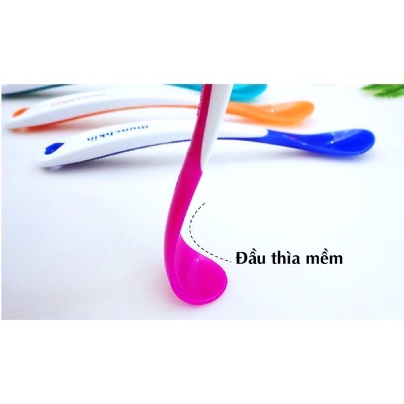 Thìa Báo Nóng Munchkin Cho Bé Ăn Dặm