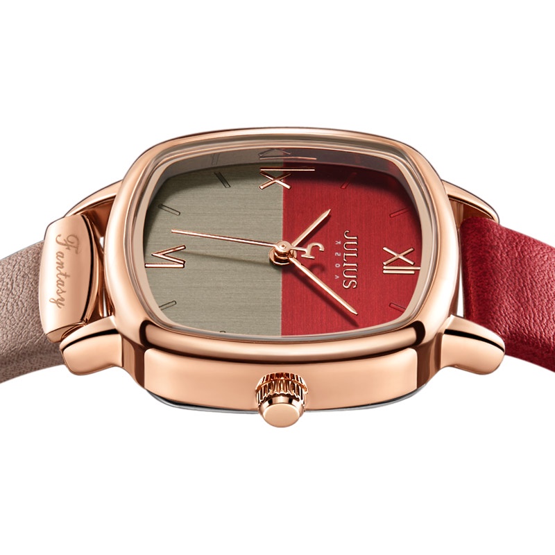 Đồng hồ Julius Ja-1240 máy thạch anh hai màu chống thấm nước phong cách retro cho nữ | BigBuy360 - bigbuy360.vn