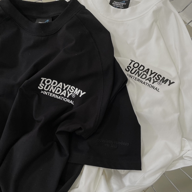 Basic tee todayismysunday cực phẩm