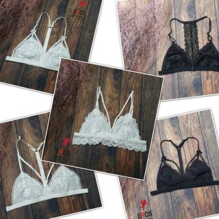 Combo 5 áo lót bralette khách đặt màu đen ,trắng