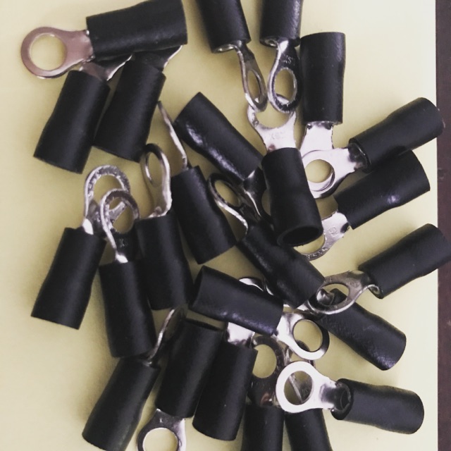 Đầu cos tròn thau T3,5-5 ( bịch 100 cái)