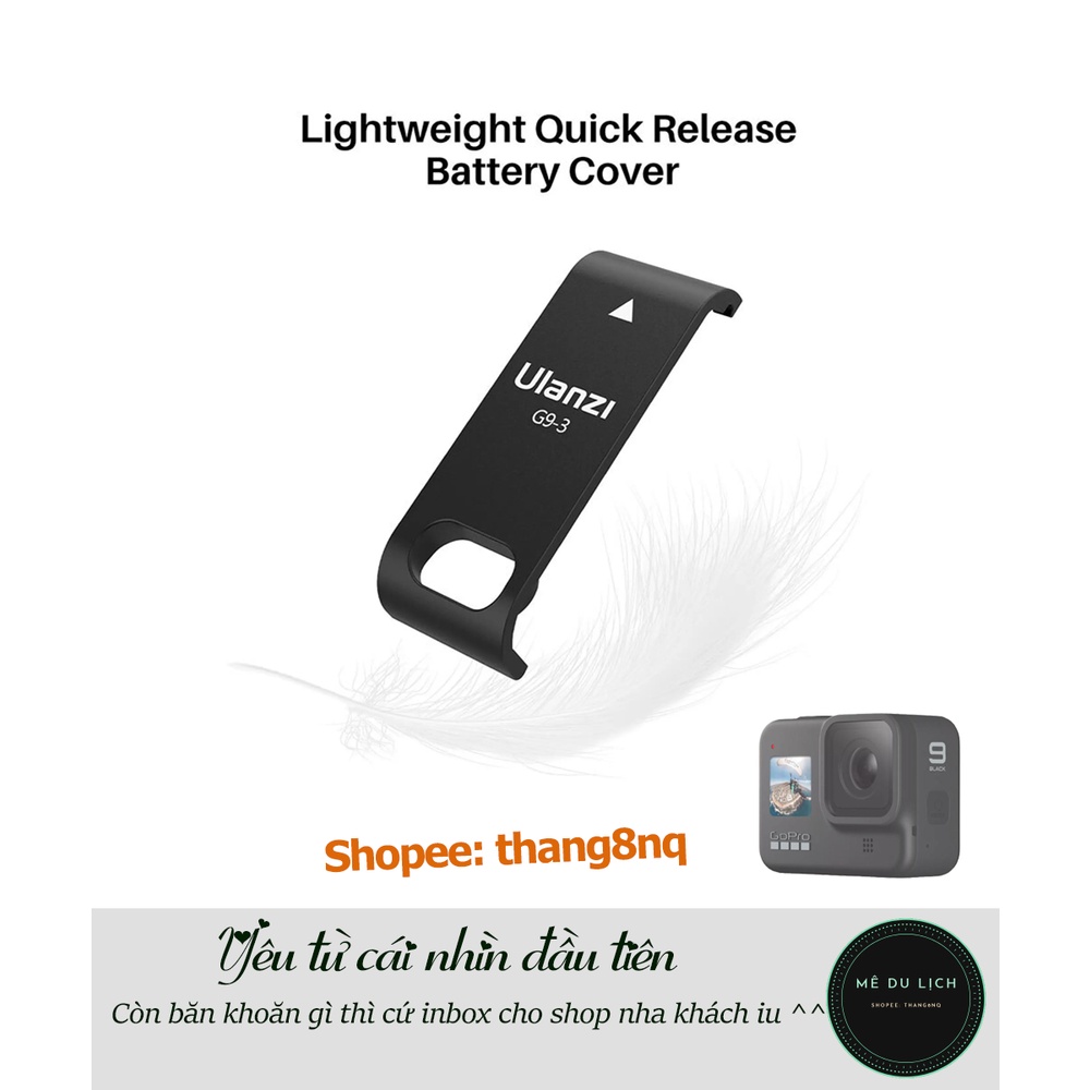 Ulanzi G9-3 nắp hở cổng sạc Type C cho Gopro 9