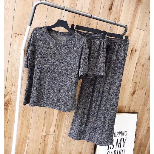 Bộ đồ ngủ nữ đẹp SET 3 CHI TIẾT - Đồ bộ mặc nhà dễ thương - Thời trang mùa hè QUẢNG CHÂU cao cấp giá rẻ