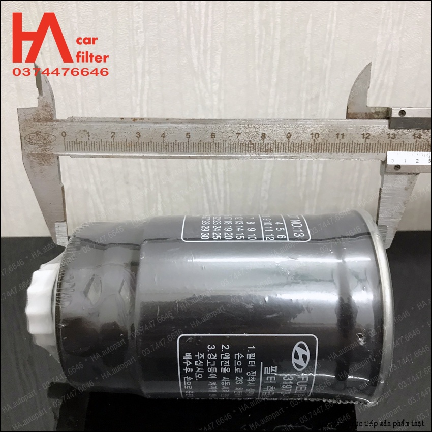 Lọc nhiên liệu Solati / Starex / H1 / H100 / H350 / Porter / Santafe / Tucson / Bongo /K2500/K2900 / Sportage, Ssangyong