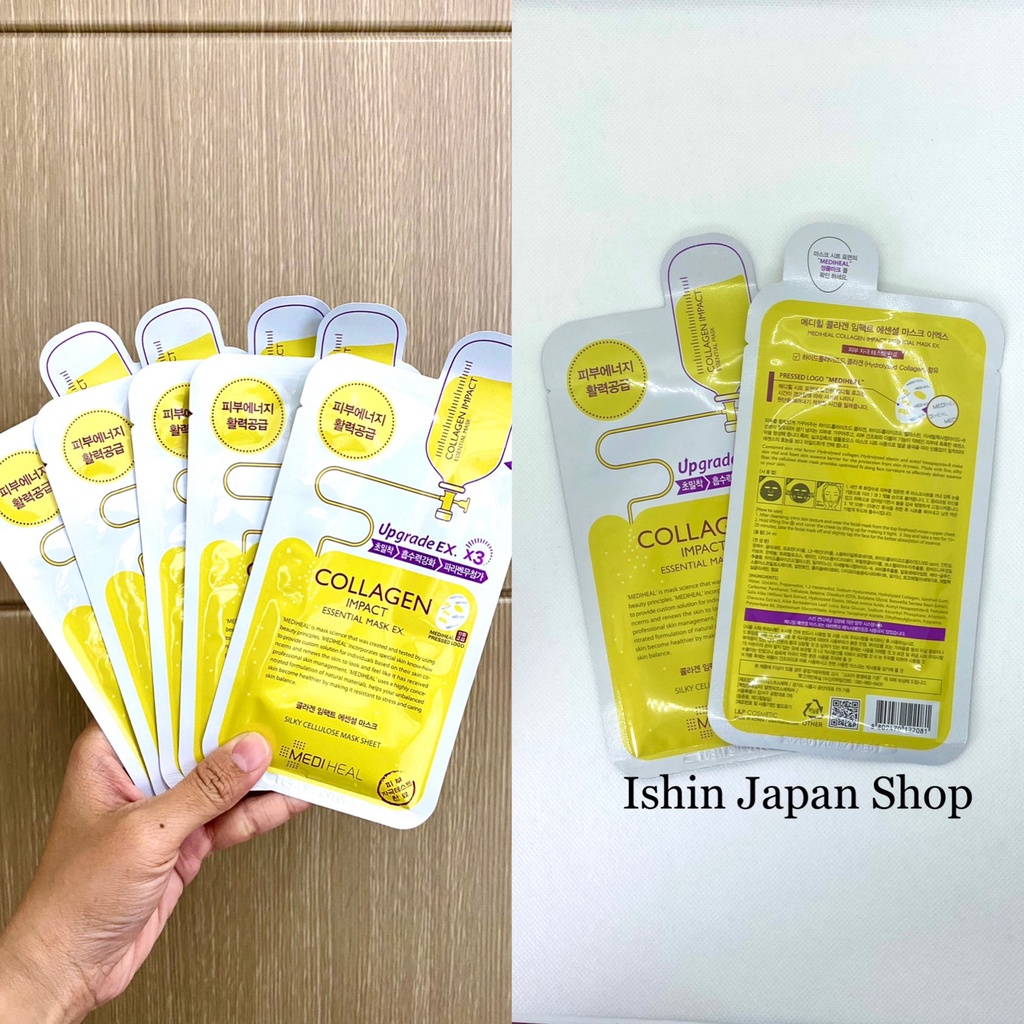 Mặt nạ giấy MEDIHEAL Colllagen chống lão hóa, mờ nhăn 24ml