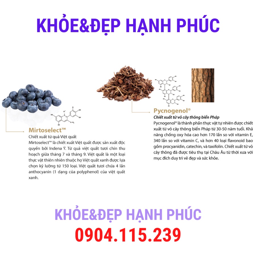 Super lutein mirto+ plus hỗ trợ mắt naturally plus – 120 viên/lọ