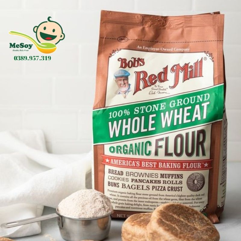 Bột Mì Nguyên Cám Hữu Cơ Bob's Red Mills 2.27kg