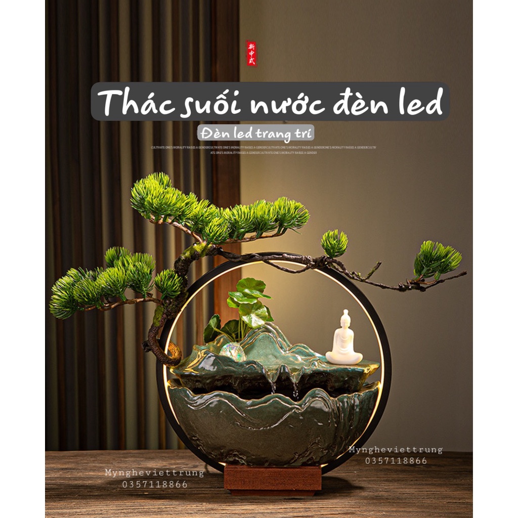 Thác Trầm Hương, Thác Đèn Led Decor Cao Cấp