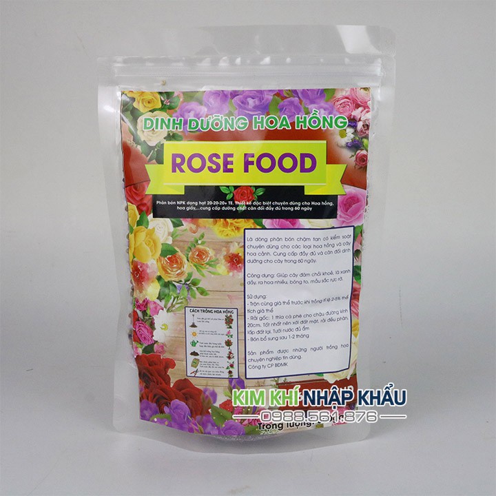 Phân bón cho hoa hồng Rose Food gói 600g - T181