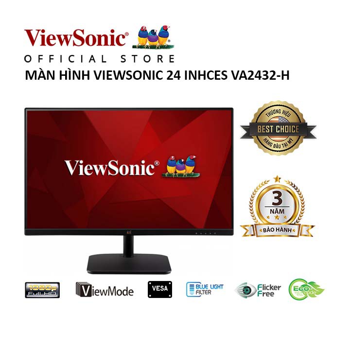 MÀN HÌNH VIEWSONIC VA2432-H - IPS | WebRaoVat - webraovat.net.vn