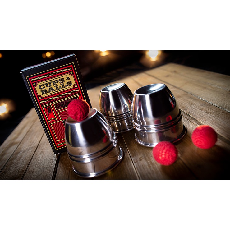 Đạo cụ ảo thuật CUPS and BALLS Aluminum - Murphy's Magic [Hàng Gốc]