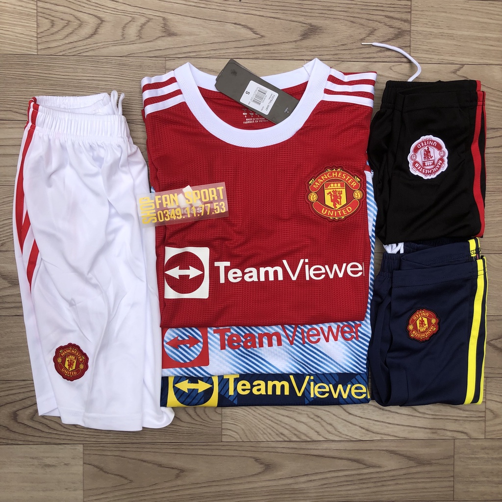 Áo Manchester United 2021 | Bộ Quần Áo Bóng Đá CLB Manchester United 2021/2022 Hàng Thái Xịn