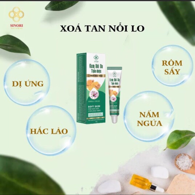 Kem bôi da thảo dược đa năng [ trị_viêm_da_cơ_địa_lang_ben_hắc_lào]