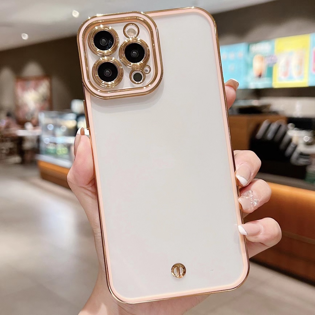 Ốp Điện Thoại Silicon Vuông Chống Sốc Sang Trọng Cho Realme C15 C12 C35 C31 C25Y C21Y C25S C25 C21 C20 C20A C11 9 9i 8 Pro 2021