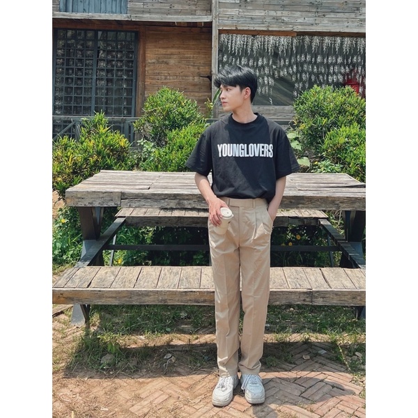 Quần dài be Moonlight