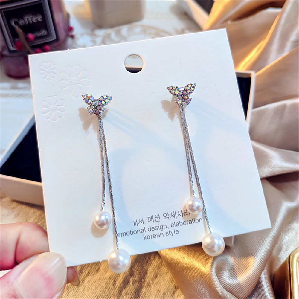 Khuyên Tai Nữ Trang Dáng Dài Tạo Hình Độc Đáo