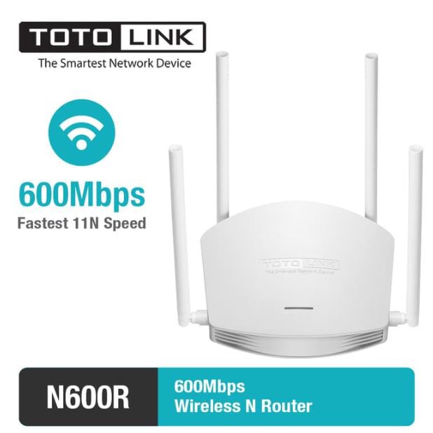 Bộ Phát Sóng Wifi Totolink N600R 600mbps