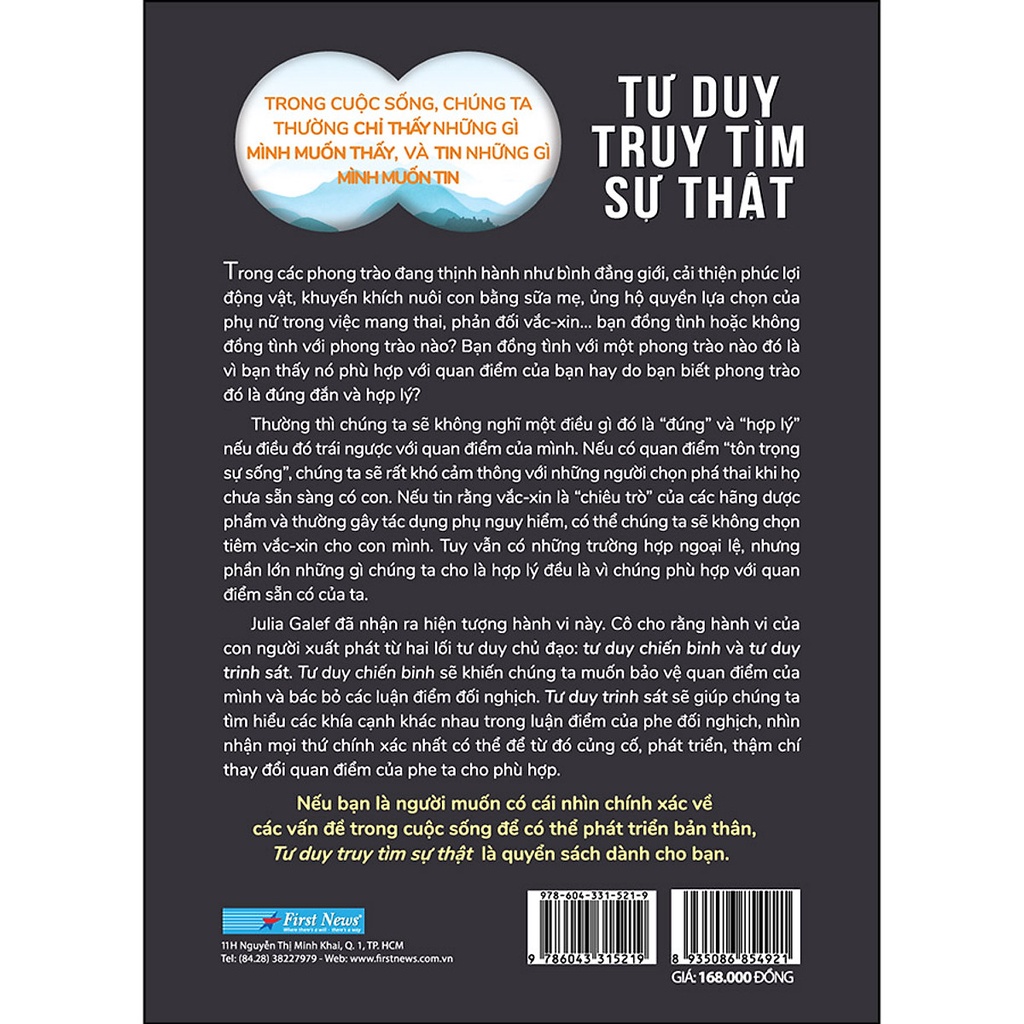 Sách Tư Duy Truy Tìm Sự Thật