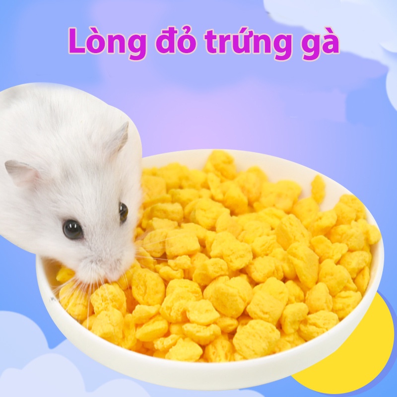 Bánh lòng đỏ trứng gà, thức ăn hamster