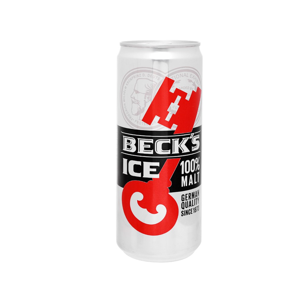 Bia Đức Beck's Ice 330ml x 24 lon | Bao bì Tết 2022