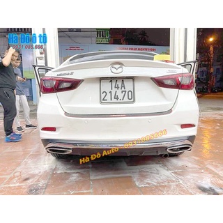Líp Chia Pô Mazda 2 Bản Sedan Mẫu Mercedes - Độ Líp Pô Mazda 2 Kểu Mercedes