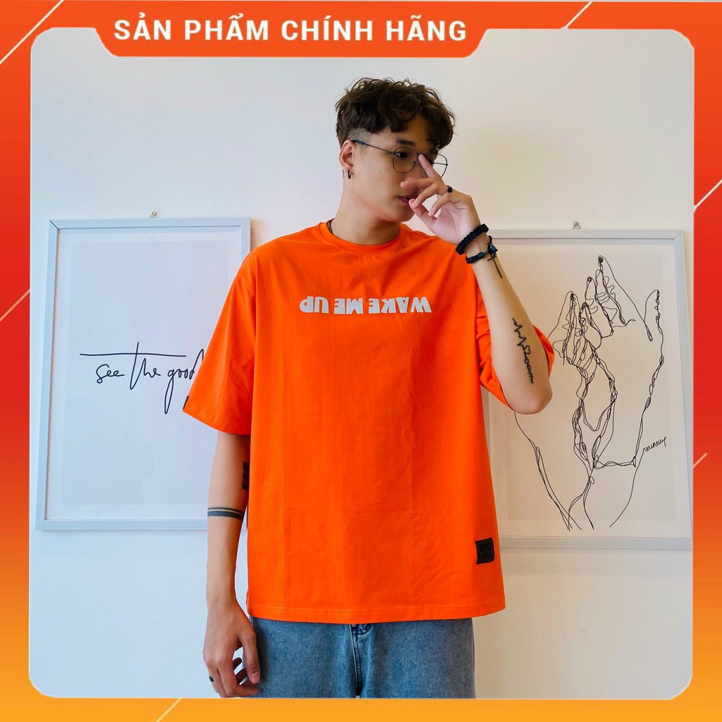 [ MÃ - BROWBTNT1 - SALEOFF 10%]   ÁO THUN  BROWN  PHẢN QUANG - CAM - UNISEX - BROWN.studio   [ HÀNG 