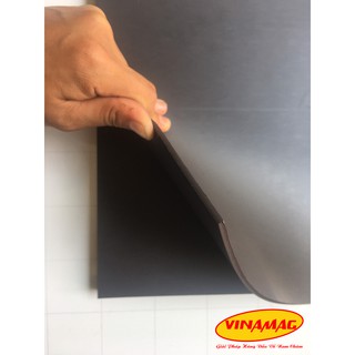 Tấm A4 3mm nâu nam châm dẻo, lực từ cực mạnh, tiện ích