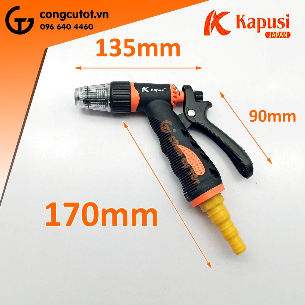 Vòi tưới cây đầu nhỏ Kapusi K-8817