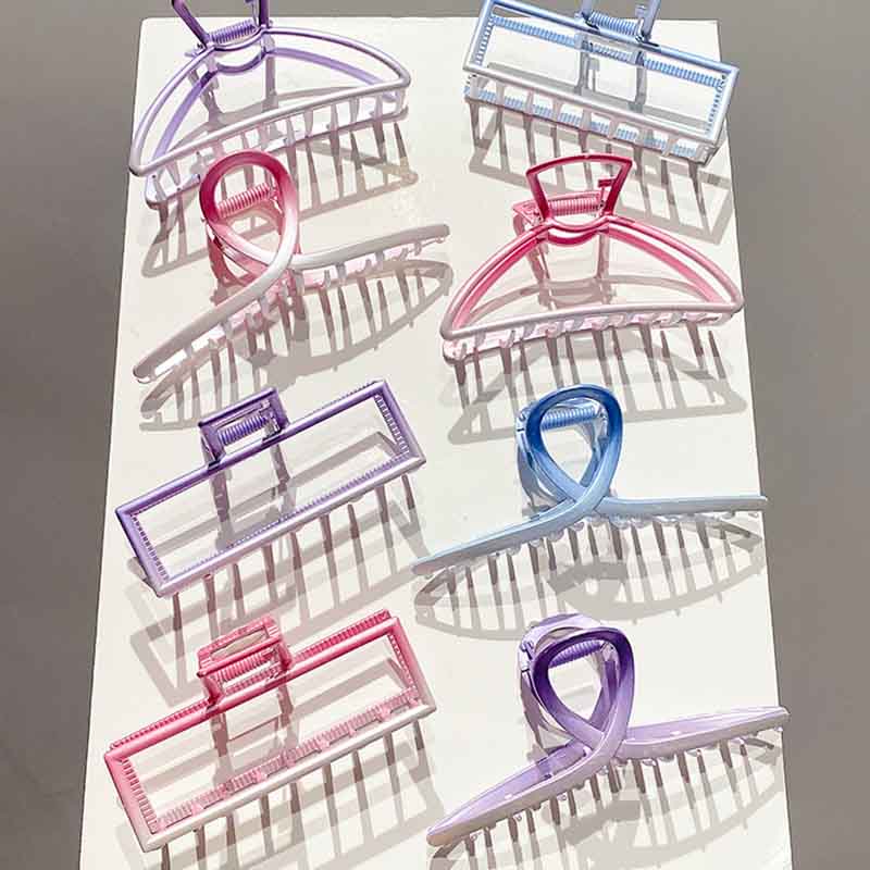 Kẹp Tóc Hình Đầu Cá Mập Hai Màu Phong Cách Hàn Quốc