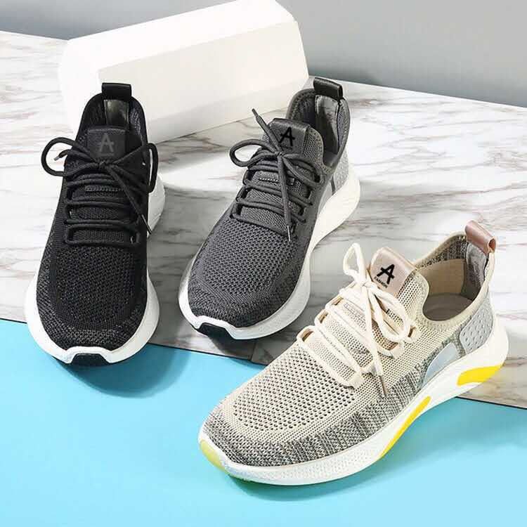 Giày thể thao nam 2021, giày sneaker nam M1 siêu đẹp nhẹ vải lưới thoáng khí RENTI